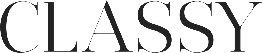 Classy Magazine Logo Black
